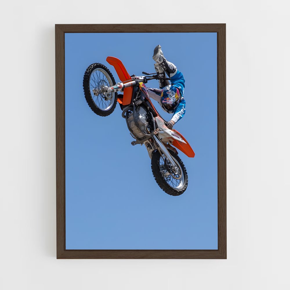 Poster Vol en Liberté – affiche Motocross freestyle (vue 5)